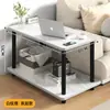 Mesita de Noche para Dormitorio del Hogar 2026 Nuevo Modelo Mesita de Noche Mesa Cuadrada Mesa Pequeña Estante de Almacenamiento Mesa Lateral Móvil