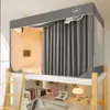 Nueva mosquitera y cortina de cama completamente retráctiles de 90x200 cm para dormitorios universitarios, diseño integrado para habitaciones de dormitorio, apto para literas