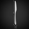 Cuchillo, Tenedor y Cuchara de Acero Inoxidable Transfronterizos con Mango Redondo de Diamante en Forma de Estrella, Cuchillo y Tenedor de Bistec para Hotel, Cuchara y Tenedor de Postre para Restaurante, Vajilla Espesa Estilo Occidental