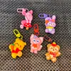 Acessórios Divertidos de Chaveiro Feitos à Mão com Tema Zootopia, Pingentes de Bolsa Delicados, Acessórios, Pequenos Presentes para Melhores Amigas