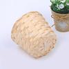 Mini cesta de bambu artesanal artesanato enfeites de mesa produtos de bambu armazenamento de embalagens cesta de bambu cesta de flores de plantio carnudo