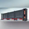 Puerta Corrediza Eléctrica Retráctil de Aleación de Aluminio para Fábricas, Escuelas, Unidades y Áreas Residenciales, Tipo Corredizo Segmentado Inteligente Totalmente Automático