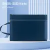 Bolso de Lona Morandi A4 de Doble Capa de Gran Capacidad para Documentos Bolsa de Almacenamiento para Exámenes Estudiantiles Bolsa de Archivo con Cremallera de Mano