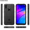 Funda para teléfono adecuada para Redmi 7, Redmi 7A, funda protectora de teléfono de silicona TPU de grado militar anti-caídas / Funda para teléfono