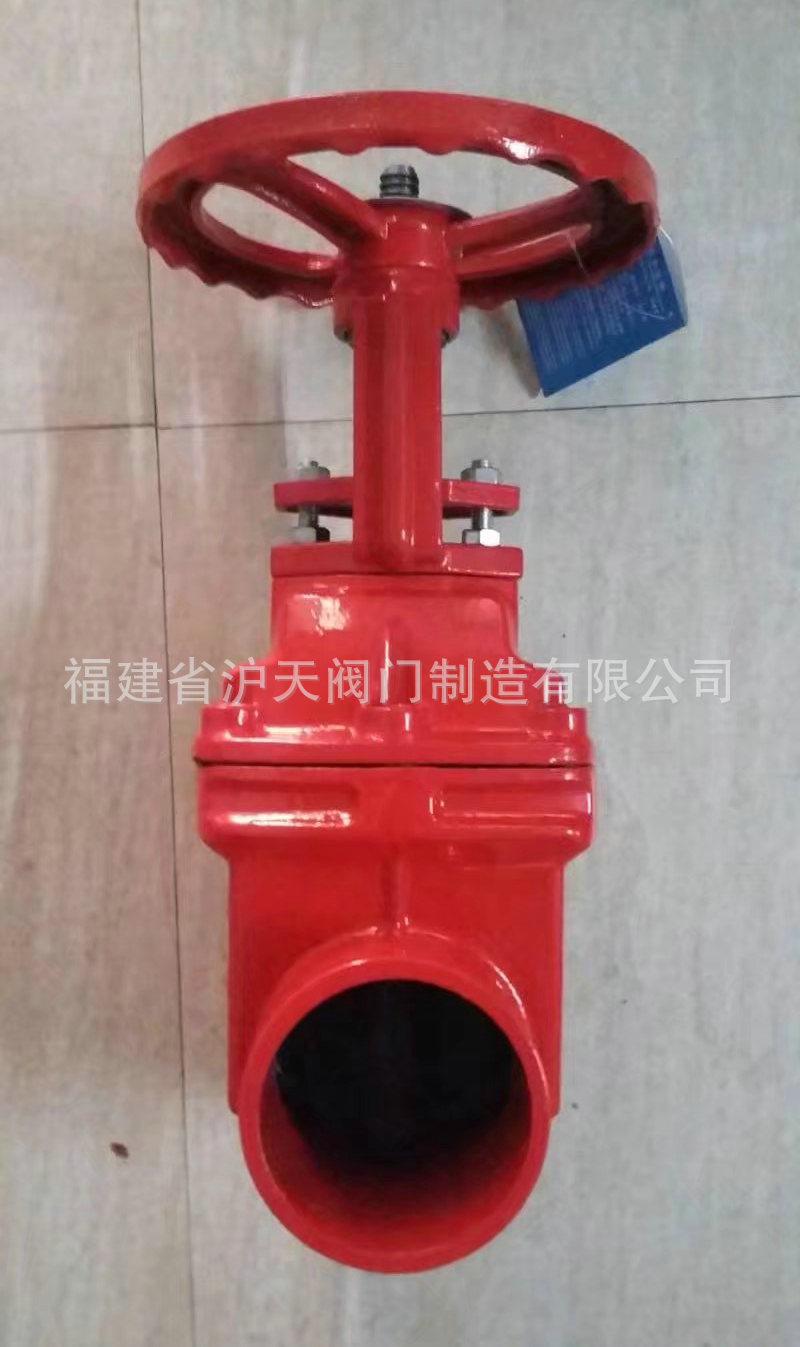 沟槽明杆闸阀 Z81X  DN100