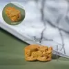Sándalo Natural Tallado Cabeza de Pixiu Accesorios Pequeños de Pixiu Juguete de Caoba Accesorios de Cuentas Sueltas Cuentas de Cabeza Humana de Madera