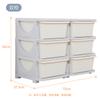 Nuevo Gabinete de Almacenamiento de Juguetes para Niños Estante de Almacenamiento para Bebés Estantería Muebles para Niños Caja Organizadora Multicapa Gabinete de Almacenamiento