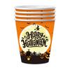 Conjunto de Talheres para Festa Temática de Bruxa de Halloween Prato de Papel Decoração Copo de Papel Toalha de Mesa Descartável Toalha de Papel Faca Garfo Colher