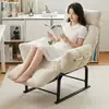 Sillón Perezoso Silla Individual para Dormitorio de Estudiantes Silla para Habitación de Niñas Sofá Gamer Silla para Computadora Reclinable y para Dormir Sillón de Sala