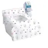 Capas Descartáveis para Assento de Vaso Sanitário Viagem Hotel Assento Especial Papel Cobertura Total Impermeável Ampliado Espesso Mulher Grávida Vaso Sanitário Capa para Assento de Vaso Sanitário