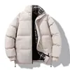 Abrigo de algodón grueso de invierno para hombre, chaqueta acolchada de marca de moda de talla grande, abrigo corto de algodón con cuello alto, precio controlado en 118