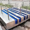 Máquina de Lavar Botas Não Elétrica de Três Canais Subterrânea para Mineiros de Carvão, Máquina de Limpeza de Botas Inteligente Totalmente Automática de Aço Inoxidável com Sensor Infravermelho