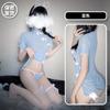 Gato Malhumorado Pijama Sexy para Mujer Nuevo Tentación Ropa Interior Sexy Cheongsam Antiguo Abierto Corto Uniforme Retro