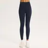 Calça Legging de Nylon para Yoga Transfronteiriça Cintura Alta Controle de Barriga Levanta Bumbum Sensação de Segunda Pele Nova Roupa Fitness Yoga Respirável que Absorve o Suor Leggings Esportivas para Mulheres