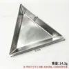 Placa Triangular de Clasificación para Joyería DIY, Placa para Cuentas Sueltas, Herramienta de Injerto para Uñas, Placa de Exhibición para Joyería