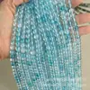 Cuentas de Vidrio Alta Calidad Cristal Fantasma Verde Sintético Cuentas Redondas Cuentas de Cristal Explosivo Accesorios para Joyería DIY Cuentas