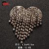 Broche de perlas para niña, traje de ramillete de alta gama, cheongsam, tejido de punto, alfiler fijo antideslizante, accesorios de nicho exquisitos