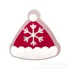 Decoración de Zapato de Madera Navideño Transfronterizo Luz LED de Tres Colores Intermitente Dijes para Zapatos Hebillas para Zapatos Accesorios para Pantuflas de Jardín