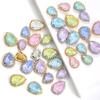 Borde de Gota de Agua Hebilla de Cristal Moca de Proteínas Vidrio Diamante de Cristal DIY Ropa Vestido de Novia Materiales Hechos a Mano Mayoreo