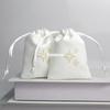 Bolsa de Cordón de Terciopelo Bolsa de Almacenamiento para Joyería Bolsa de Regalo de Cordón para Perfume Almacenamiento de Doble Cara Bolsa de Embalaje para Carga Portátil Personalizable