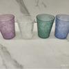 Geometría Creativa Nuevo Artículo Más Vendido Taza de Boca de Plástico Taza de Enjuague Bucal para el Hogar Taza para Bebidas Taza de Agua