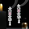 Brincos de Moda Elegante de Luxo de Alta Qualidade de Luxo Leve Indústria Pesada Banquete Exagerado Cerimônia Brincos Longos