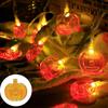 Luces Decorativas Serie Festival Fantasma de Halloween Fiesta de Calabazas Guirnalda de Luces de Linternas de Calabaza LED Luces Decorativas para Festival