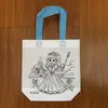 Mochila de Cordón para Dibujo Infantil Cpce con Bolsillo de Cordón Dibujo Animado No Tejido Cordón Bolsillo de Cordón para Colorear DIY