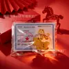 Ouro Puro 2mg Ouro 999 Adesivo de Celular para Riqueza e Prosperidade, Princesa Por Favor Traga Riqueza, Boa Sorte e Prosperidade, Adesivo de Folha de Ouro, Presente para Transmissão ao Vivo