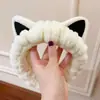 Diadema de Dibujos Animados Linda de Nuevo Estilo para Lavarse la Cara, Diadema Coreana de Celebridad de Internet para Maquillaje y Aplicación de Mascarillas para Niñas