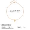 Collar de Ágata Diseño Nicho Lujo Ligero Perla Real de Agua Dulce Natural Concha Corazón Llave Cobre Chapado en Oro de 18K para Mujer Verano