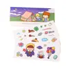 Pegatinas Lindas de Dibujos Animados, Pegatinas para Vaso de Agua Transparentes a Precio Especial, Pegatinas Impermeables para Estudiantes, Pegatinas Decorativas para Diario con Corazón de Niña, Pequeños Regalos
