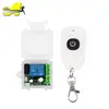 Interruptor de Control de Acceso Inalámbrico con Control Remoto de 5V12V24 Voltios, Interruptor de Punto con Retardo, Puerta, Bocina de Luz DC con Módulo de Canal Único
