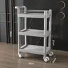 Carro especializado para salones de belleza, usado para extensiones de pestañas, equipo de peluquería, carrito de herramientas, fisioterapia, estante de almacenamiento dental, carrito pequeño