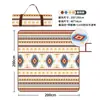 Esterilla de Playa Impermeable Plegable Extra Grande para Exteriores, Esterilla de Picnic para Acampar, Esterilla Impermeable a la Humedad, Esterilla de Picnic Ultrasónica con Película de Aluminio Engrosada