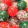 Balão de Natal de 12 polegadas Floco de Neve Lantejoulas Loja Escola Sala de Aula Decoração Lugar de Presente Empurre Pequenos Presentes