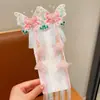 Pasador de Cinta Estilo Chino para Niñas, Pinza para el Cabello de Perlas Súper Hada, Accesorios Dinastía Han, Accesorios para el Cabello Antideslizantes y Amigables con el Cabello de Niñas