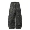 Pantalones de Trabajo Camuflados Rectos Multibolsillos Estilo Retro Americano para Hombres y Mujeres, Nuevos Pantalones Casuales Estilo Calle Primavera