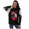 Sudadera con capucha de felpa con forro polar de Amazon para parejas de talla grande, sudadera con capucha empalmada transfronteriza, Chainsaw Man