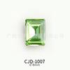 Nuevo hielo americano ins hielo japonés transparente Super Flash matcha jazmín fruta verde multicorte fondo puntiagudo diamante joyería de uñas