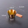 Aço Inoxidável 304 Balança Xícara de Extração de Café Gotejamento Manual Espresso Copo Medidor 100ml Copo de Onça