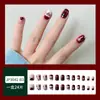 Unhas Portáteis Mais Vendidas, Unhas Médias e Curtas, Unhas de Manicure Estampadas, Unhas Portáteis, High-End, Podem Ser Projetadas de Acordo com Desenhos e Amostras