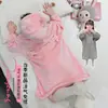 Ropa Infantil Bata de Noche para Niñas Otoño e Invierno Pijama para Bebé Ropa de Casa para Niña Bata de Noche Pequeño Demonio Bata de Baño