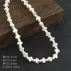 Accesorios Populares Transfronterizos para Joyería DIY de Turquesa, Collares Ensartados a Mano, Accesorios con Cuentas, Turquesa Blanca Sintética, Cuentas Sueltas de Sandía al por Mayor