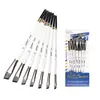 Pincéis de Nylon para Pintura Facial Transfronteiriços, Pincéis para Guache, Conjuntos de Pincéis para Tinta Acrílica, Pincéis para Pintura a Óleo, Atacado de Fábrica