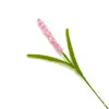Producto Terminado de Venta Caliente Transfronterizo, Espigas de Trigo de Lavanda Simuladas Hechas a Mano, Accesorios de Apertura, Exhibición para Sala de Estar, Flor Sola de Palo Retorcido