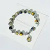 Pulsera de Cerámica Jingdezhen Nueva Pulsera de Cerámica Estilo Chino Joyería Hecha a Mano Cuerda Estilo Tíbet Puesto de Pulseras Jingdezhen