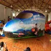 Exterior grande móvil inflable botella de cerveza inflable 5 m cabeza de locomotora modelo inflable costura modelo inflable procesamiento personalización