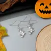 Joias Populares Transfronteiriças Atacado Presentes de Halloween Brincos de Morcego Horror Abóbora Caveira Brincos de Moda Europeia e Americana para Mulheres