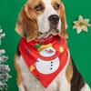 Fábrica de Origen Amazon Más Vendido Pañuelo Bandana para Gato Perro Babero Navidad